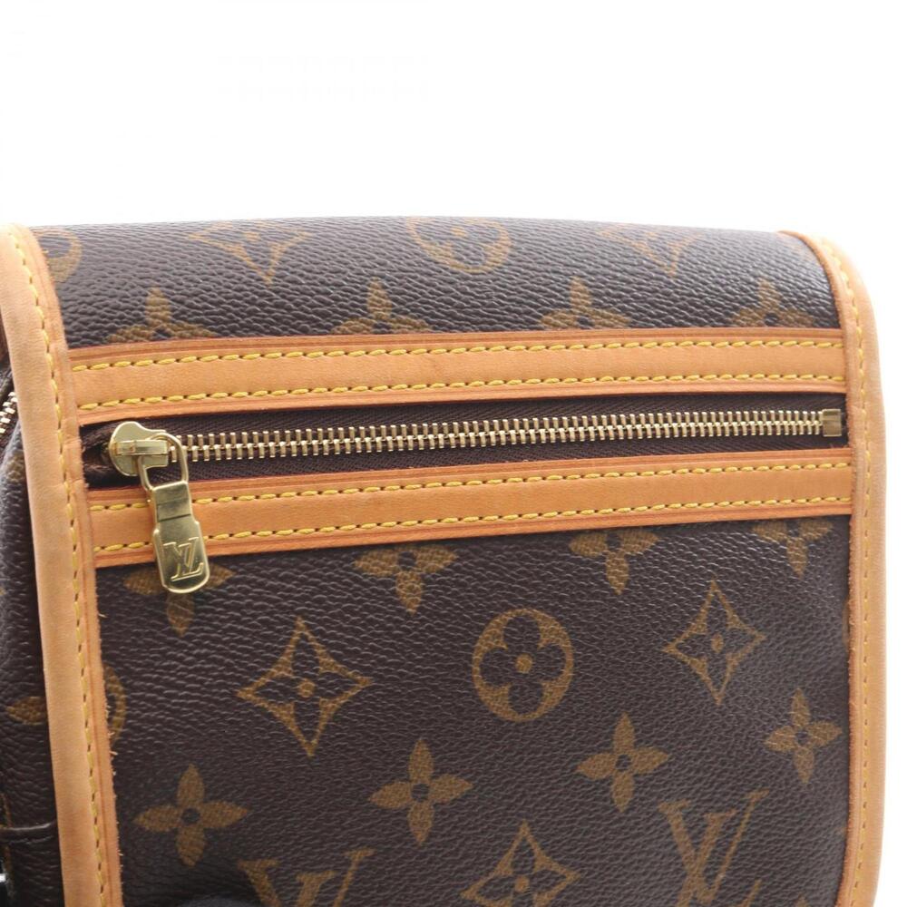 LOUIS VUITTON Authentic Brown Monogram Leather Fanny Pack - Picture 6 of 9